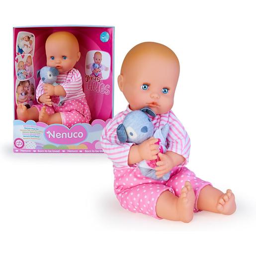 Nenuco - Muñeco bebé Acurrucable con Pijama y Peluche ㅤ