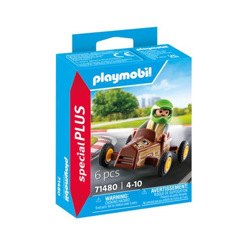 Playmobil - Juguete con Go-Kart Infantil ㅤ