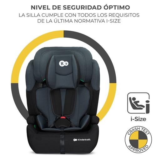 Kinderkraft - Silla de auto Comfort Up i-Size (76-150 cm) Negro