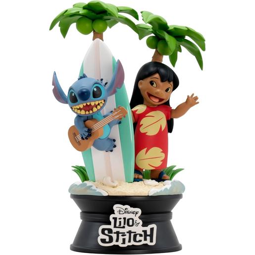 Disney - Figura coleccionable de Lilo & Stitch con tabla de surf ㅤ