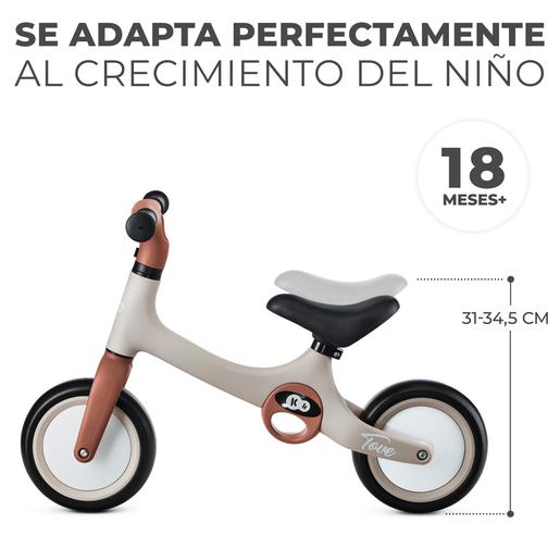 Kinderkraft - Bicicleta de equilibrio Tove Beige