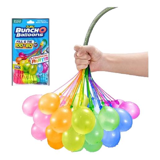 Zuru - Bunch O Balloons - Pack 3 ramos globos de agua