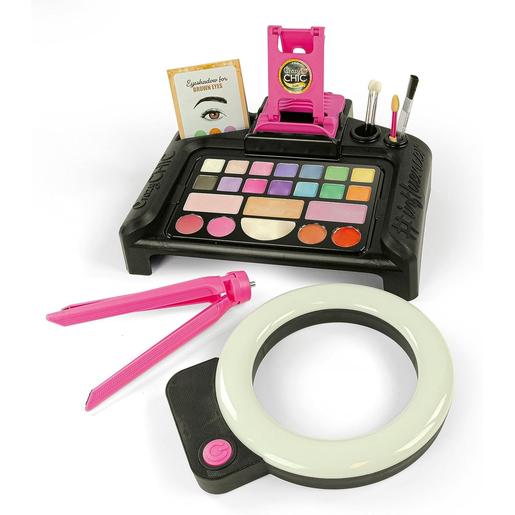 Clementoni - Estudio de maquillaje infantil multicolor, set de juguete para niñas ㅤ