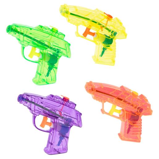 Pack 4 pistolas de agua Aqua World