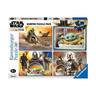 Ravensburger-Star Wars-The Mandalorian-Pack puzzles 4x100 piezas