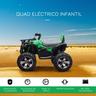 Homcom - Quad eléctrico 12V verde