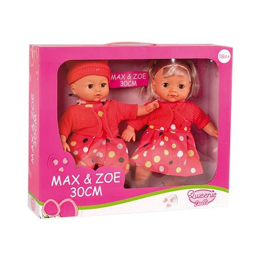 Qweenie Dolls - Max y Zoe 30 cm