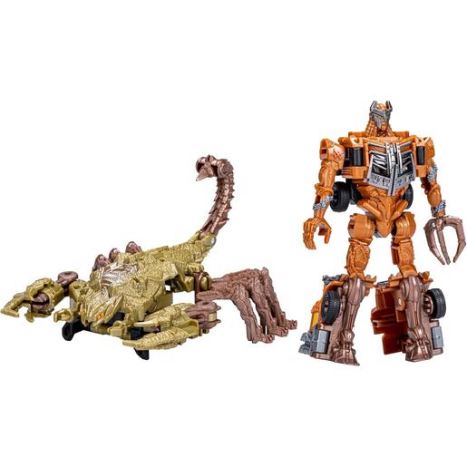Hasbro - Transformers - Transformers: Alianza de Bestias, Pack de 2 Figuras Combinadoras Bestias, Scourge y Predacon Scorponok, 12.5 cm ㅤ