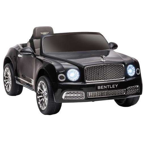 Homcom - Coche eléctrico Bentley Mulsanne negro