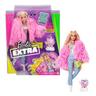 Barbie - Muñeca Extra - Pelo rubio y rosado