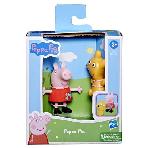 Peppa Pig - Peppa con osito de peluche
