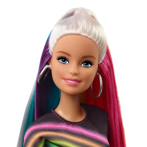Barbie - Muñeca Pelo Arcoíris