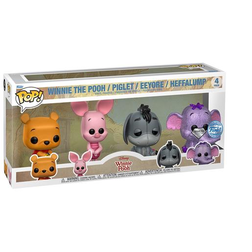Disney - Pack 4 Figuras Winnie the Pooh - Figura Funko Pop