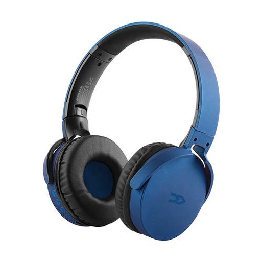 Auriculares diadema Bluetooth 4.2 negro azul tornasol