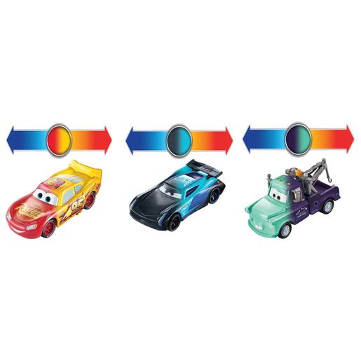 Cars -  Surtido 3 Coches que cambian de color