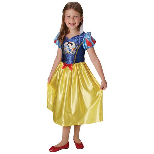 Princesas Disney - Blancanieves - Disfraz Lentejuelas 7-8 años