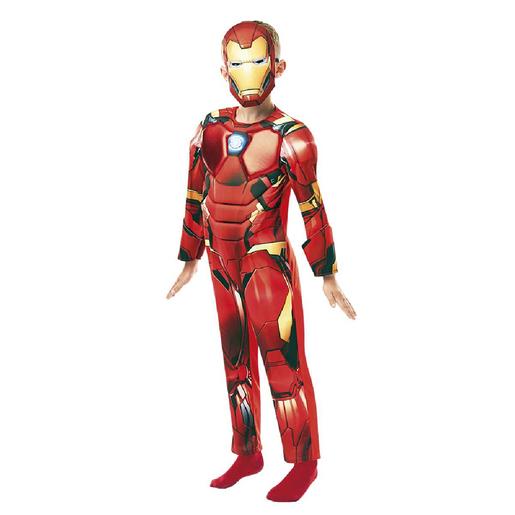 Los Vengadores - Disfraz infantil - Iron Man Deluxe 5-6 años