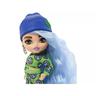 Barbie - Muñeca extra mini con pelo azul hielo
