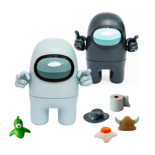 Among Us - Pack 2 figuras con accesorios (varios modelos)