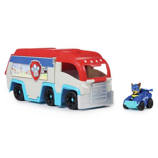Patrulla Canina - Camión de juguete Pup Squad Patroller con coche de los Mighty Pups ㅤ