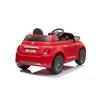 Fiat 500 rojo Vehículo de batería