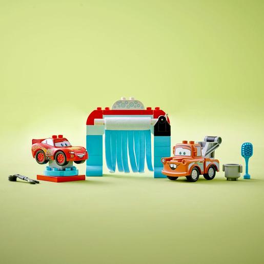 LEGO Duplo - Diversión en el autolavado con Rayo McQueen y Mate - 10996