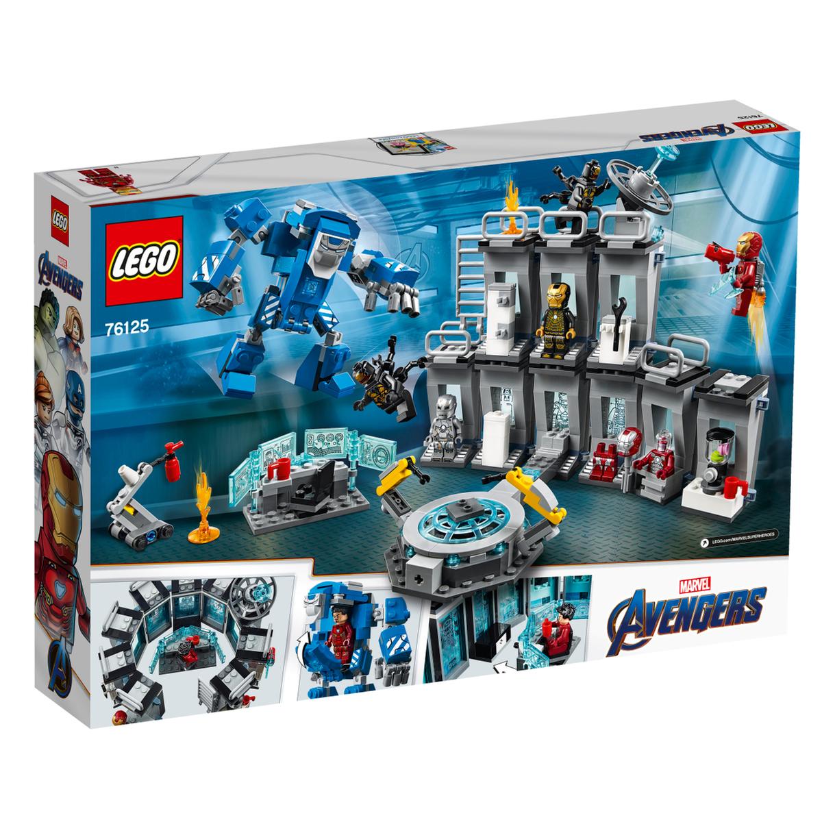 Médico Colega Reportero LEGO Marvel Los Vengadores - Iron Man: Sala de Armaduras - 76125 | Lego  Marvel Super Heroes | Toys"R"Us España