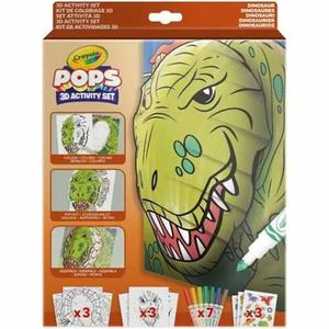 Imagen de Crayola - Set de actividades con dinosaurios en color Pops