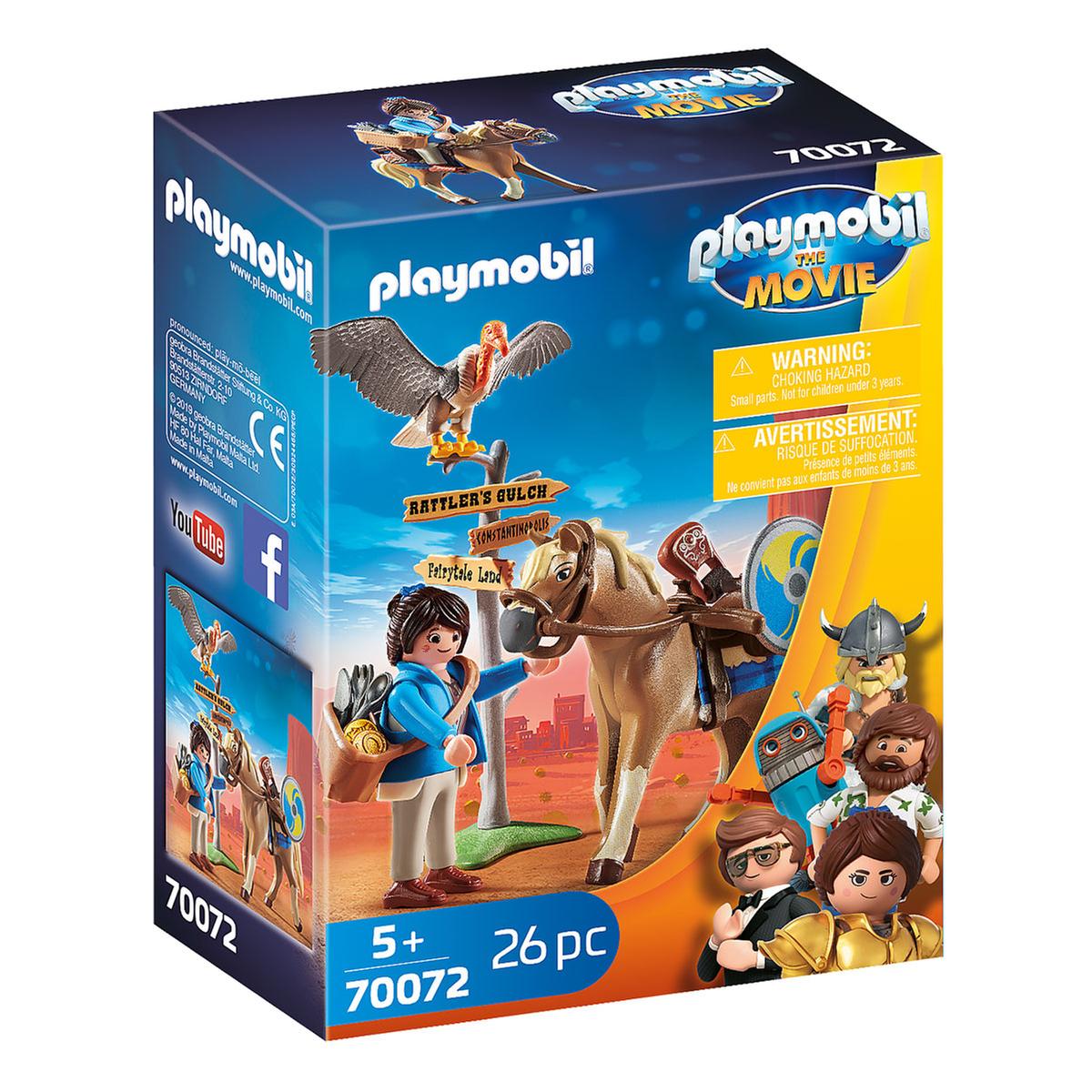 Jirafa Anormal Sinceramente Playmobil - Marla con Caballo Playmobil The Movie - 70072 | Playmobil |  Toys"R"Us España