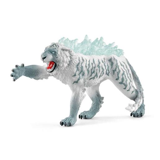 Schleich - Figura de acción Eldrador Creatures: Tigre de Hielo ㅤ