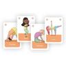 Clementoni - Juego de cartas de yoga familiar multicolor ㅤ