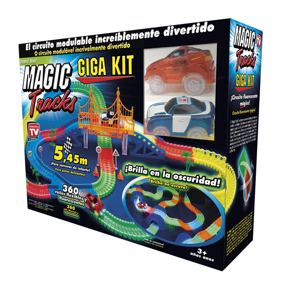 Tracks Circuit de Voiture Flexible, modulable, Magic et Luminescent Tracks Circuit de Voiture Flexible, modulable, Magic et Luminescent