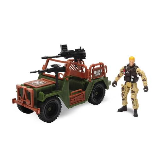 Invincible Heroes - Soldado con vehículo (varios modelos)