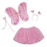 Miss Fashion - Conjunto tutú rosa con accesorios