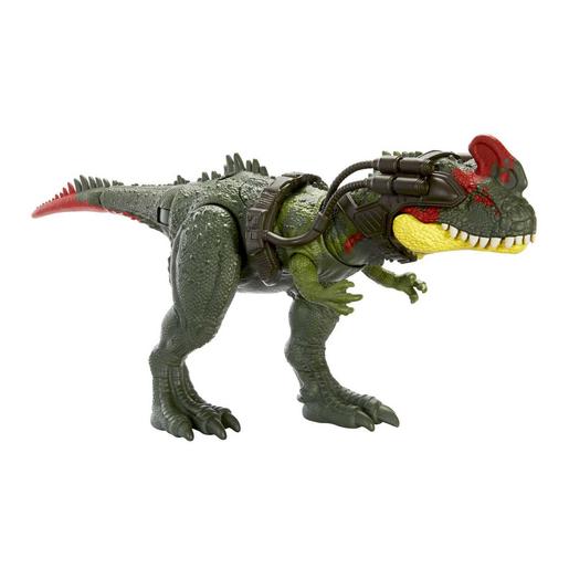 Mattel - Jurassic World - Jurassic World Gigantic Trackers Dinosaurio Sinotyrannus de juguete ㅤ