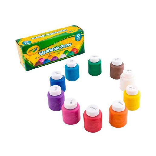 Crayola - 10 Témperas lavables