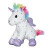 Peluche unicornio sentado 15 cm (varios colores)