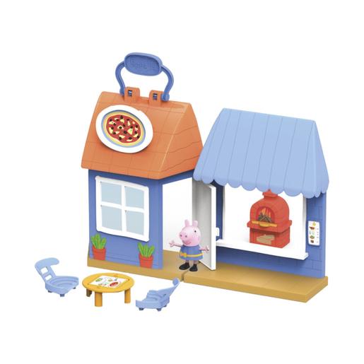 Peppa Pig - La pizzería de Peppa Pig - Maletín con figura y accesorios