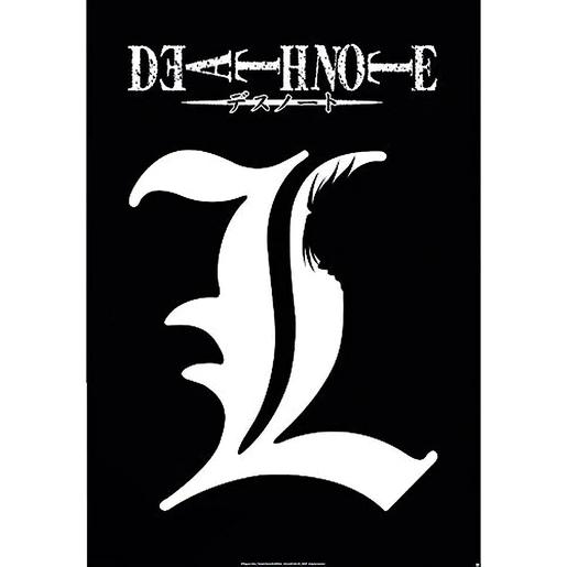 Maxi póster Death Note L símbolo 61 x 91.5 cm ㅤ
