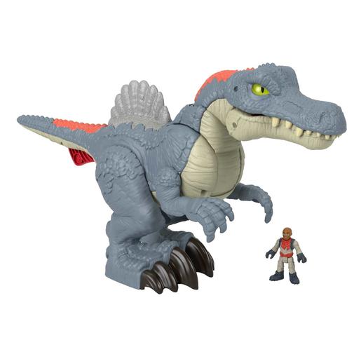 Imaginext - Jurassic World - Dinosaurio de juguete grande con luces, figura para niños ㅤ