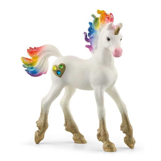 Schleich - Juguete unicornio arcoíris Bayala para niños y niñas ㅤ