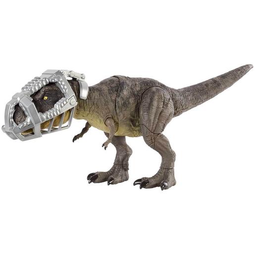 Jurassic World - Figura dinosaurio T-Rex pisa y ataca | Jurassic World |  Toys