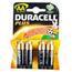 Duracell - Pack 4 pilas AA Duracell Plus