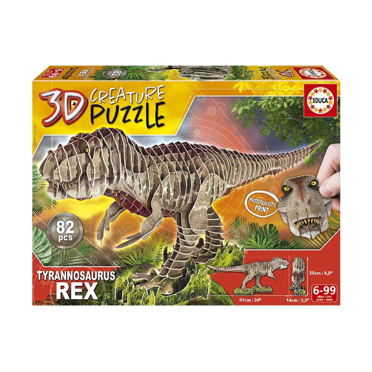 Borrás - T-Rex - 3D Creature Puzzle | 3d Puzzle | Toys"R"Us España