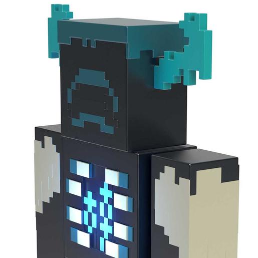 Minecraft - Minecraft Warden figura de acción deluxe con luces y sonidos ㅤ