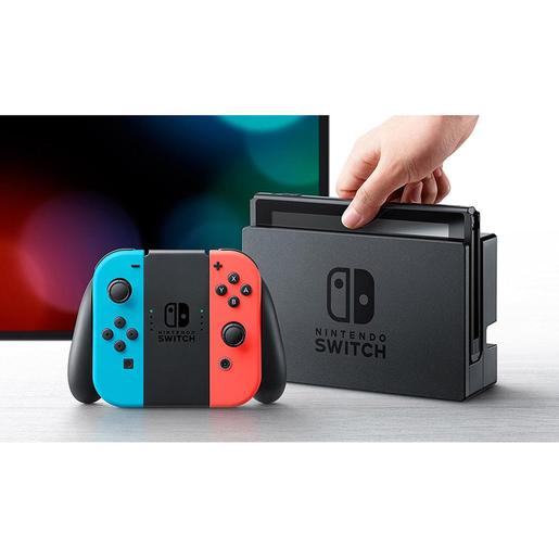 Nintendo Switch - Consola Azul y Rojo Neón + Mario Kart 8 Deluxe