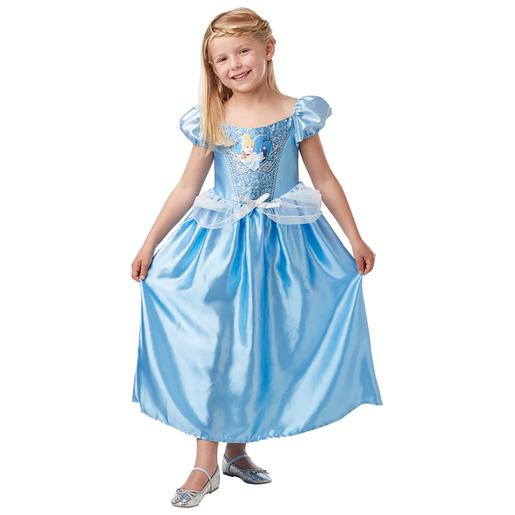 Princesas Disney - Cenicienta - Disfraz Lentejuelas 3-4 años