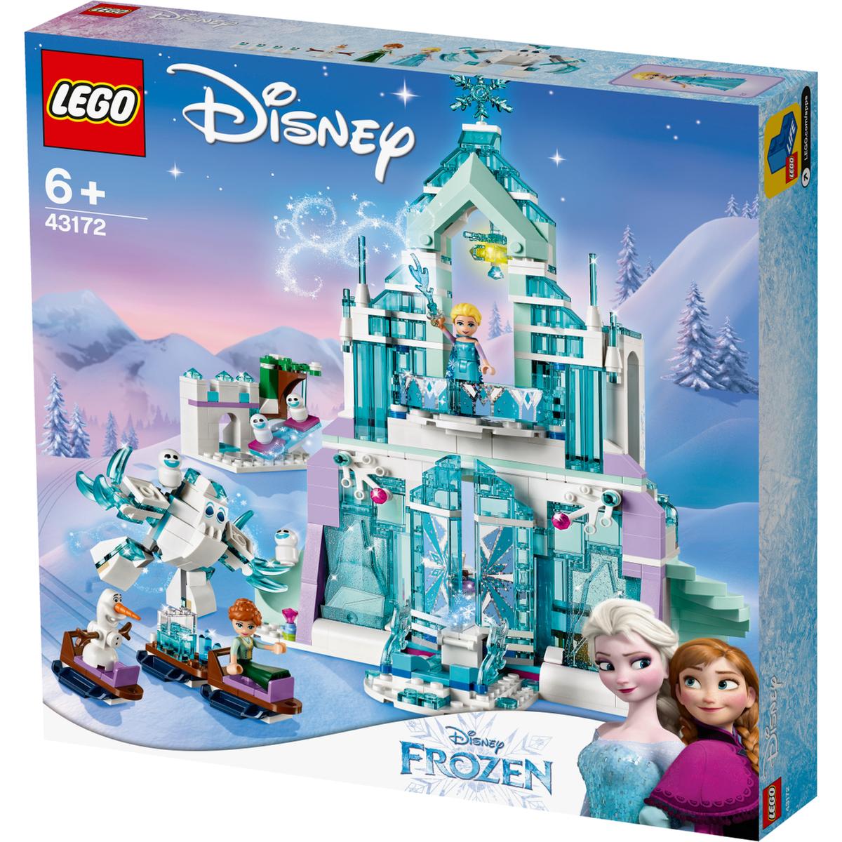 LEGO Disney Princess - Palacio Mágico de Hielo de Elsa - 43172, Lego  Princesas