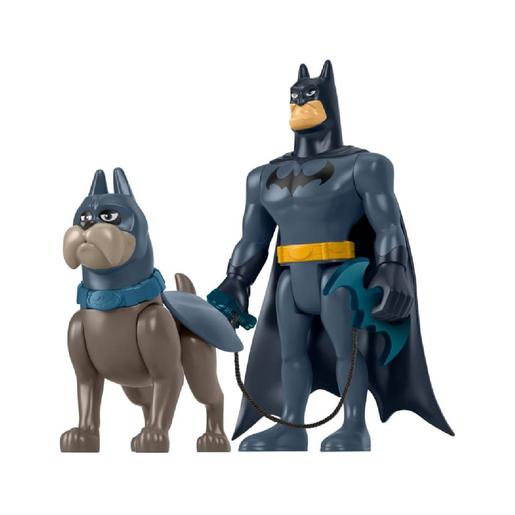 Fisher Price - DC liga de Super Mascotas - Batman y Ace