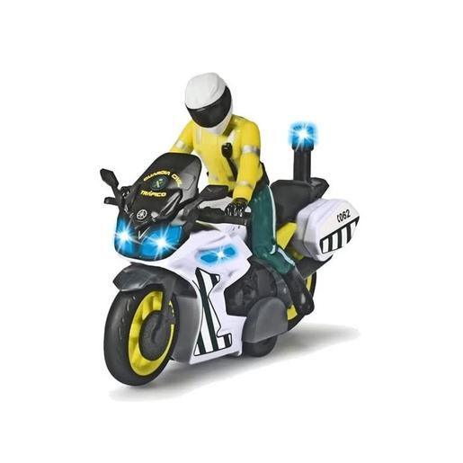 Simba - Moto de juguete de la Guardia Civil con luz, sonido y figura extraíble ㅤ
